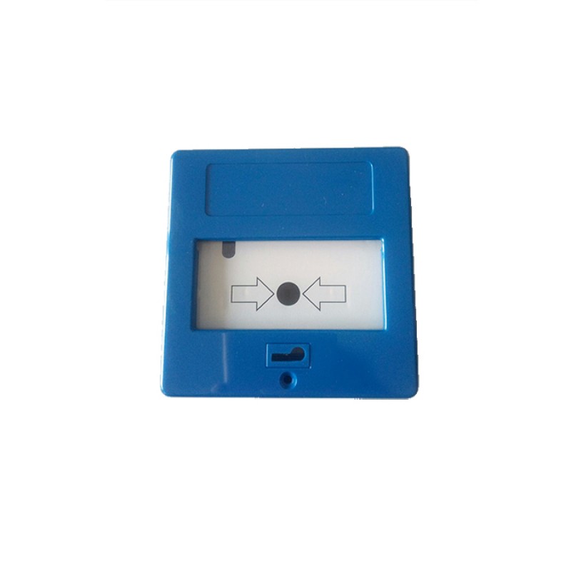 Bouton standard bleu pour arrêt extinction