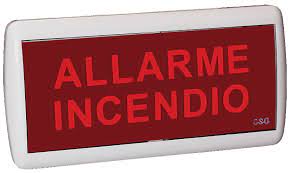 Panneau lumineux à LED avec Buzzer IP40