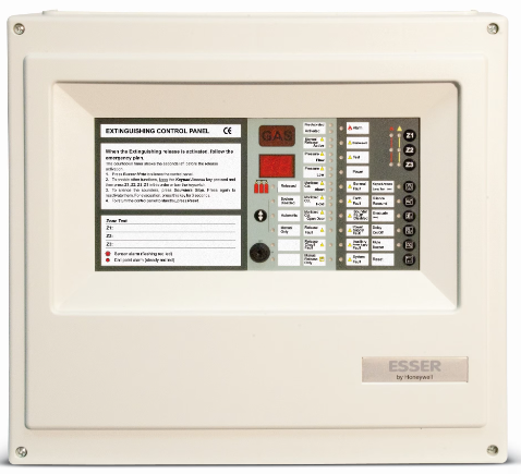 Centrale d’extinction RP1R-Plus, 2 zones détection et 1 d'extinction