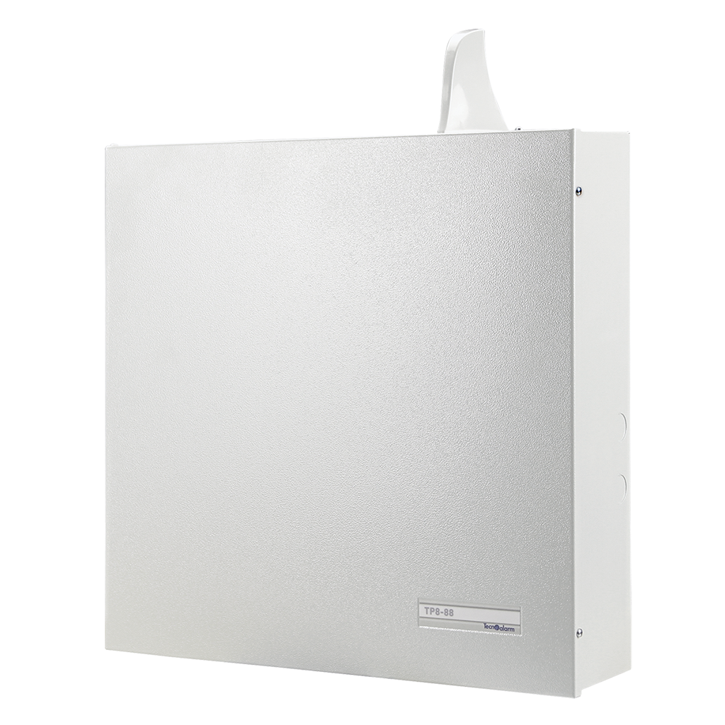 Centrale d'alarme 8 à 88 zones filaires/radio interface RTC intégrée