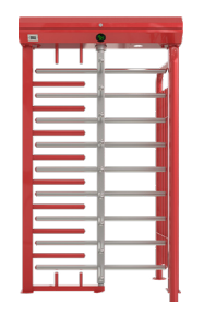 Tambour simple bi-directionnel, largeur du passage 480mm, 4 armes 90°