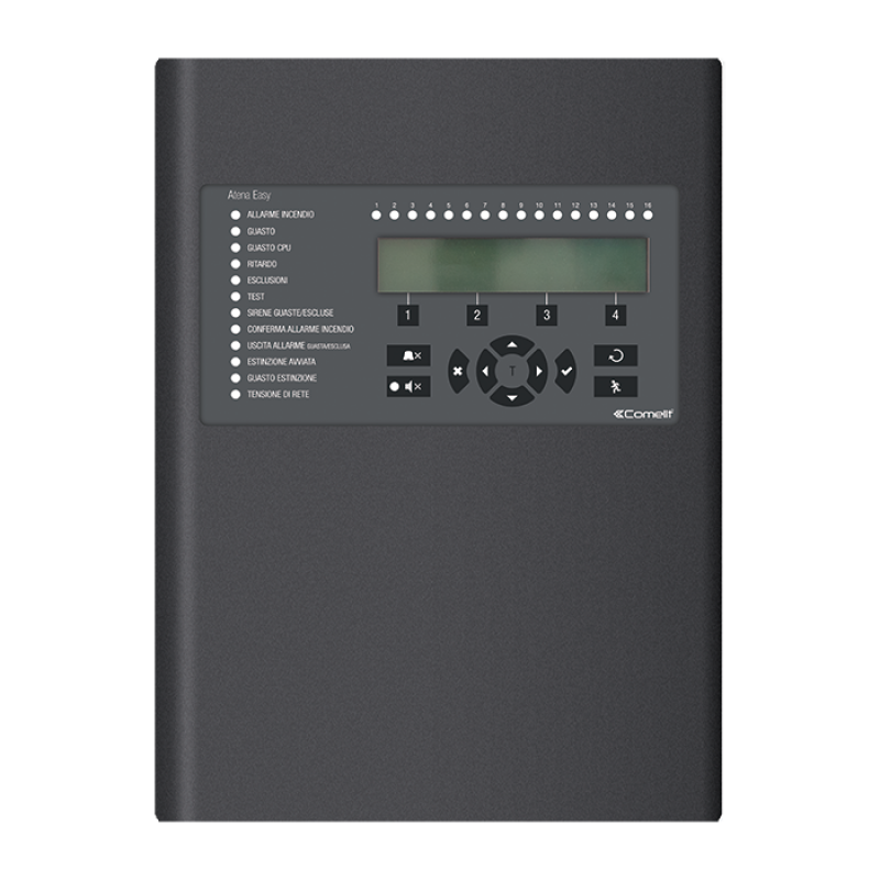 Centrale adressable ATENA EASY 1 boucle, extensible à 2 boucles