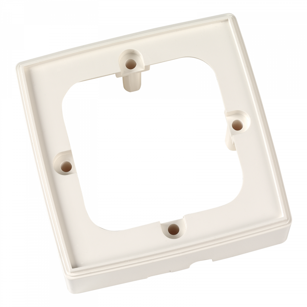 Socle Blanc pour Montage de Prise en Saillie