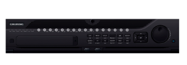 NVR 64 canaux, 8 SATA, 1 interface eSATA, 12MP 4K H.265, 19" rackable