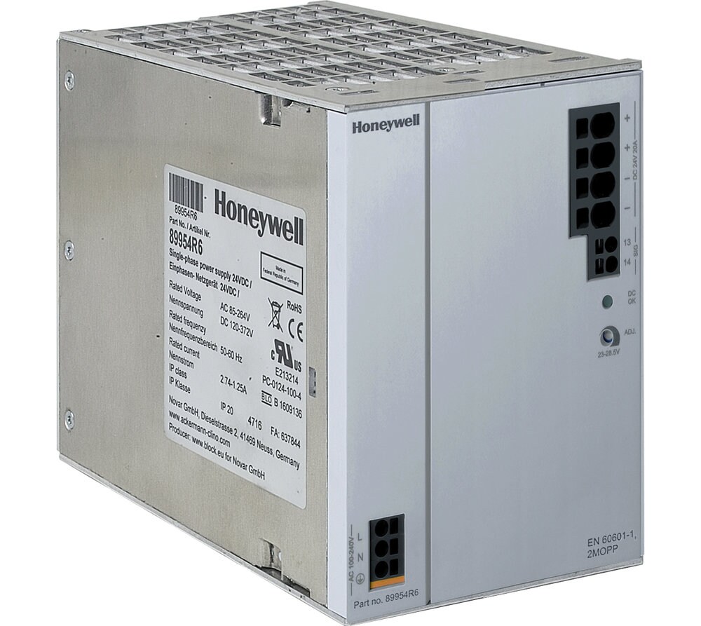 Bloc d'alimentation monophasé 24 V c.c. (20 A) EN60601-1
