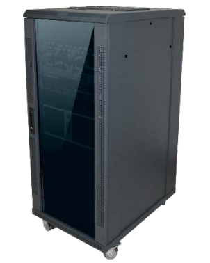 Baie 19” 22U- Assemblée et cablé