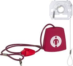 Adaptateur avec cordon de traction et tirette