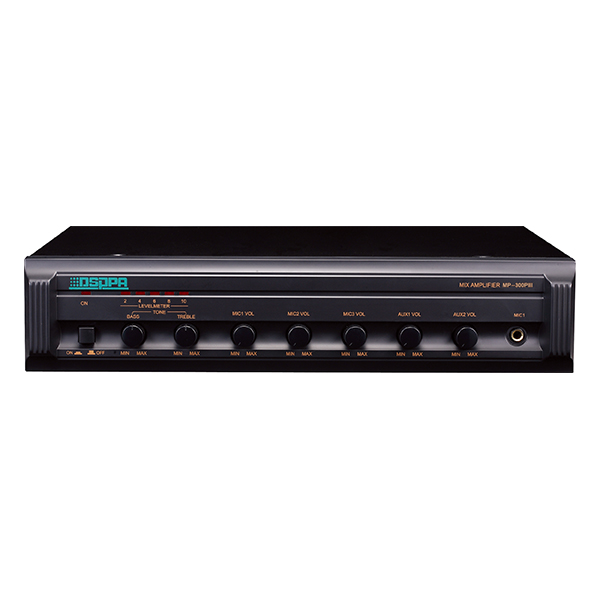 Amplificateur de mixage 120 W avec 3 entrées micro et 2 entrées AUX