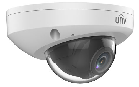 Dôme IP 4MP, LightHunter, Objectif 2.8mm, WDR, IR 30m, Built-in Mic