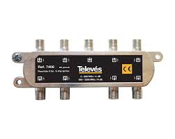 Répartiteur 5...2400MHz "F" 8D 12/15dB