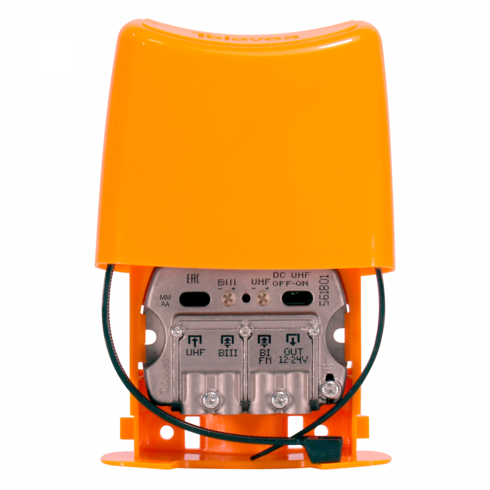 Amplificateur de mât 12..24V 3E/1S BIII-U-FMcp USOS