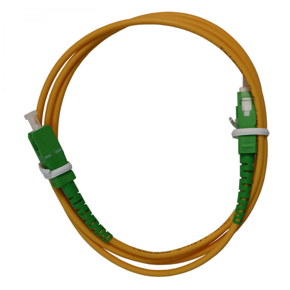Jarretière F.O. Monomode LSFH Préconnectorisée “SC/APC” 2m