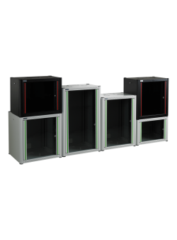 Coffret 19'' 20U, profondeur 600 mm, Noir RAL 9005