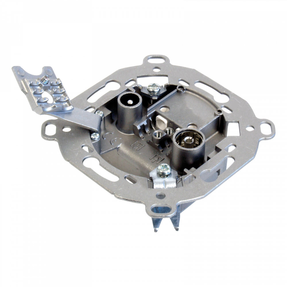 Prise Terminale 5...1000MHz, TV-FM 0,5-3dB sans Passage de CC