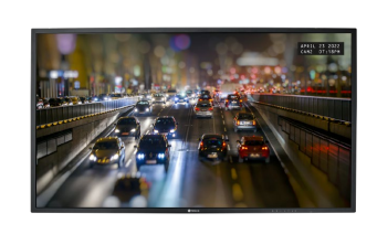 Ecran 55" LCD TFT, 4K/UHD pour CCTV 24/7