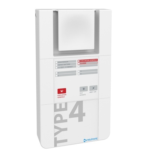 Equipement d’alarme de type 4 - 4 boucles EVOLUTION
