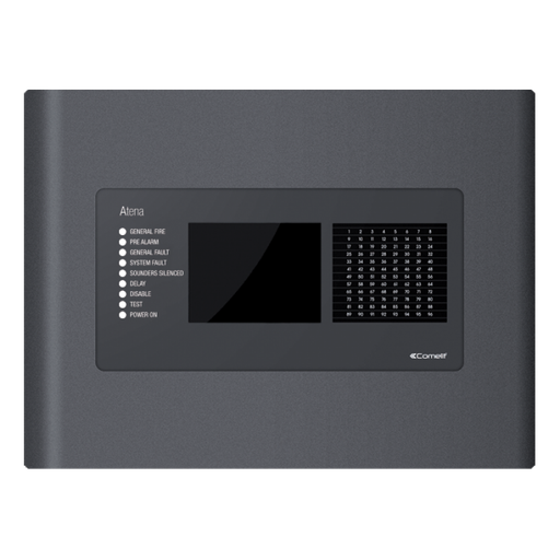 [41CPE024] Centrale d'incendie adressable ATENA 1 boucle, extensible à 4 boucles