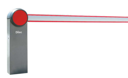 [EN-QIK7EH] Barrière pour usage très intensif, moteur 24 Vcc, passage libre 5,8m