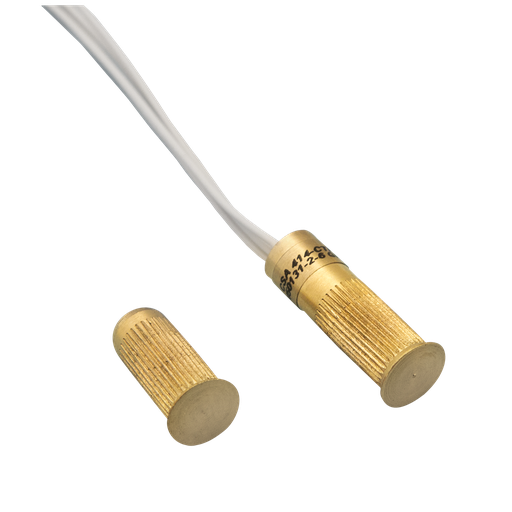 [TA-414CTF] Contact magnétique en laiton zingué, montage encastré