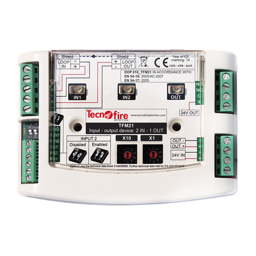 [TFM21] Module adressable composé de 2 entrées et 1 sortie supervisée
