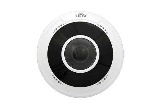 [IPC815SR-DVSPF14] Fisheye IP 5MP, 1.4mm, WDR, IR 10m, 360°, Smart functions, IP67, IK10