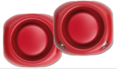 [TFS10] Diffuseur sonore rouge IP21