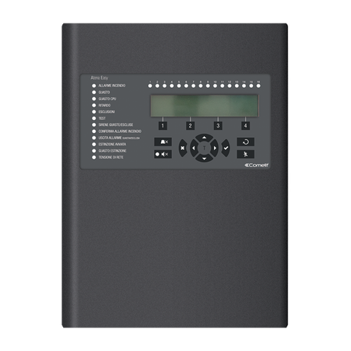 [41CPE012] Centrale adressable ATENA EASY 1 boucle, extensible à 2 boucles