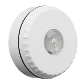 [ESS-80450F] Diffuseur visuel d'Alarme Feu flash rouge base courte IQ8L-C