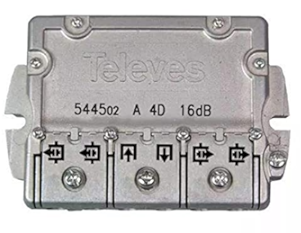 [TVS-544502] Dérivateur 5...2400MHz "EasyF" 4D 16dB