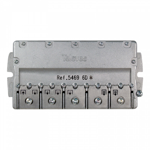 [TVS-5469] Répartiteur 5...2400MHz "EasyF" 6D 11/14dB