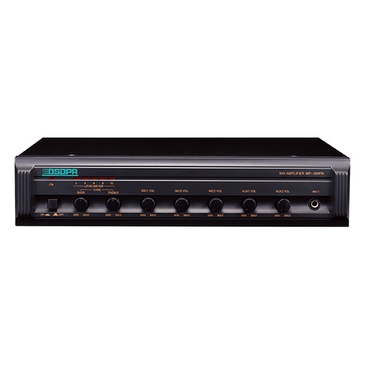 [D-MP300PIII] Amplificateur de mixage 120 W avec 3 entrées micro et 2 entrées AUX