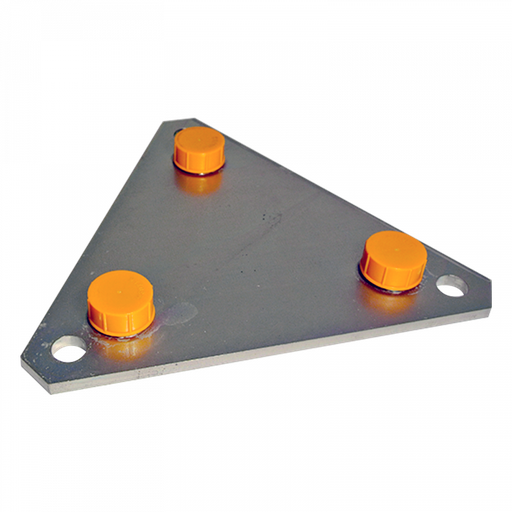 [TVS-3038] Base Fixe à Visser/Sceller (avec ferrure) Pylône 180 Zinc+RPR