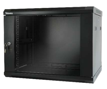 [TVS-533107] Baie 19” 8U. Dimensions: 600x460x450mm  (livrée démontée)