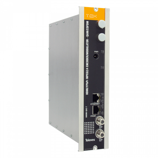 [TVS-566001] T.0X Encodeur/Modulateur Single, HDMI-COFDM/QAM + alimentation 18V