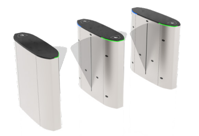 [OZ-HG02GL-S] Couloir rapide simple en Inox 304 et verrre trempé