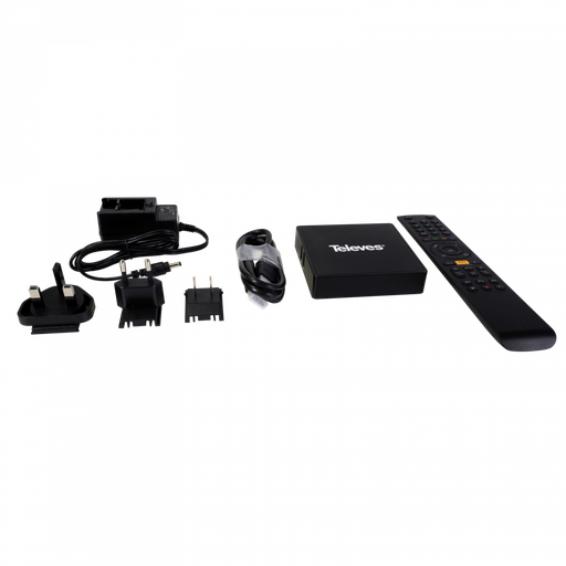 [TVS-830130] Kit Nemesis V2: Set-Top Box + Telecommande IR/RF + Alim