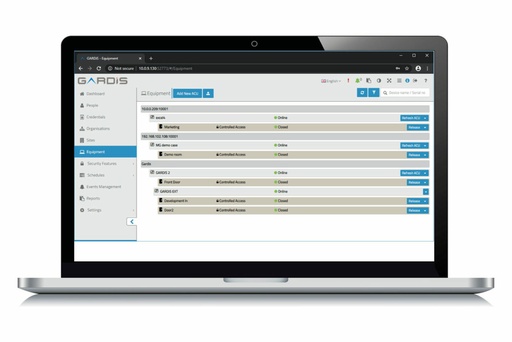[TD-4420-3000] Gardis Express 20 portes, 1 site et 1 poste