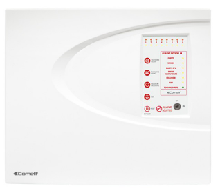 [43CPC008FR] Centrale de détection incendie conventionnelle ERACLE 8 zones 